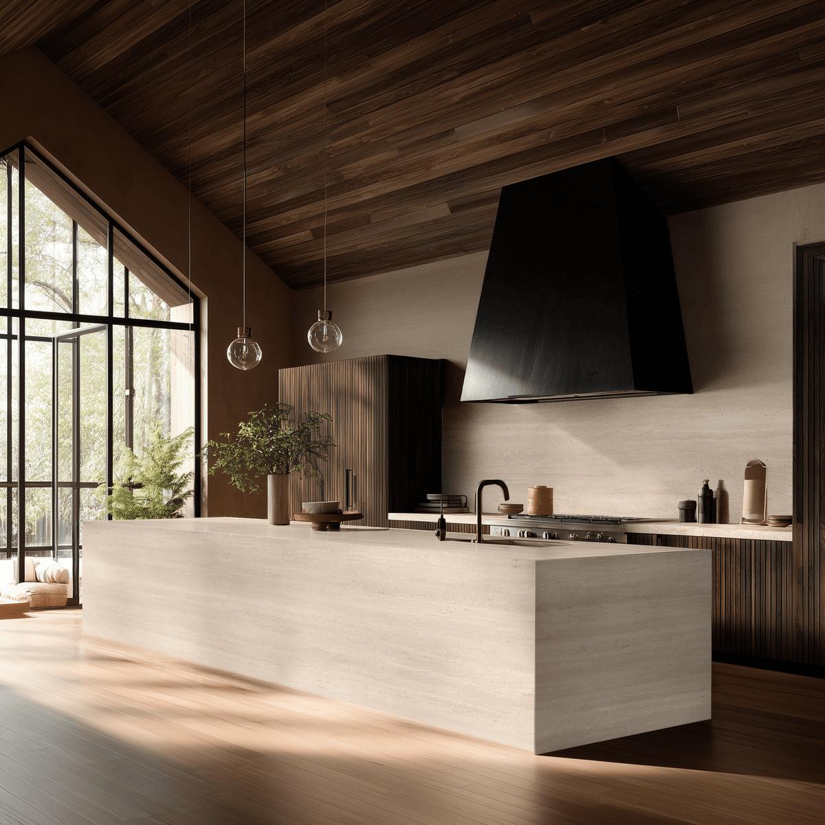 163x323 TRAVERTINE FİLDİŞİ MAT 12 MM - 2