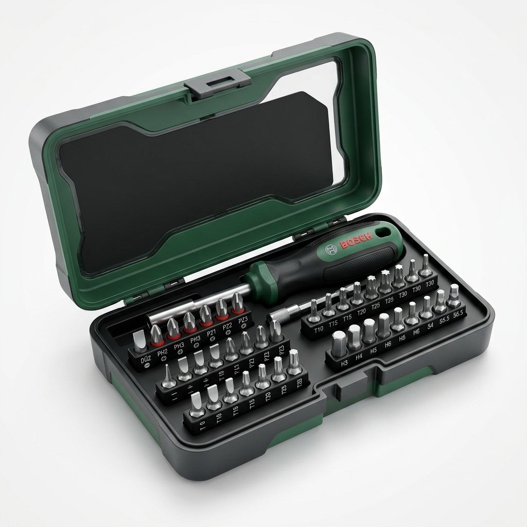 Bosch 46 Parça Tornavida ve Bits Uç Seti - Profesyonel El Aletleri