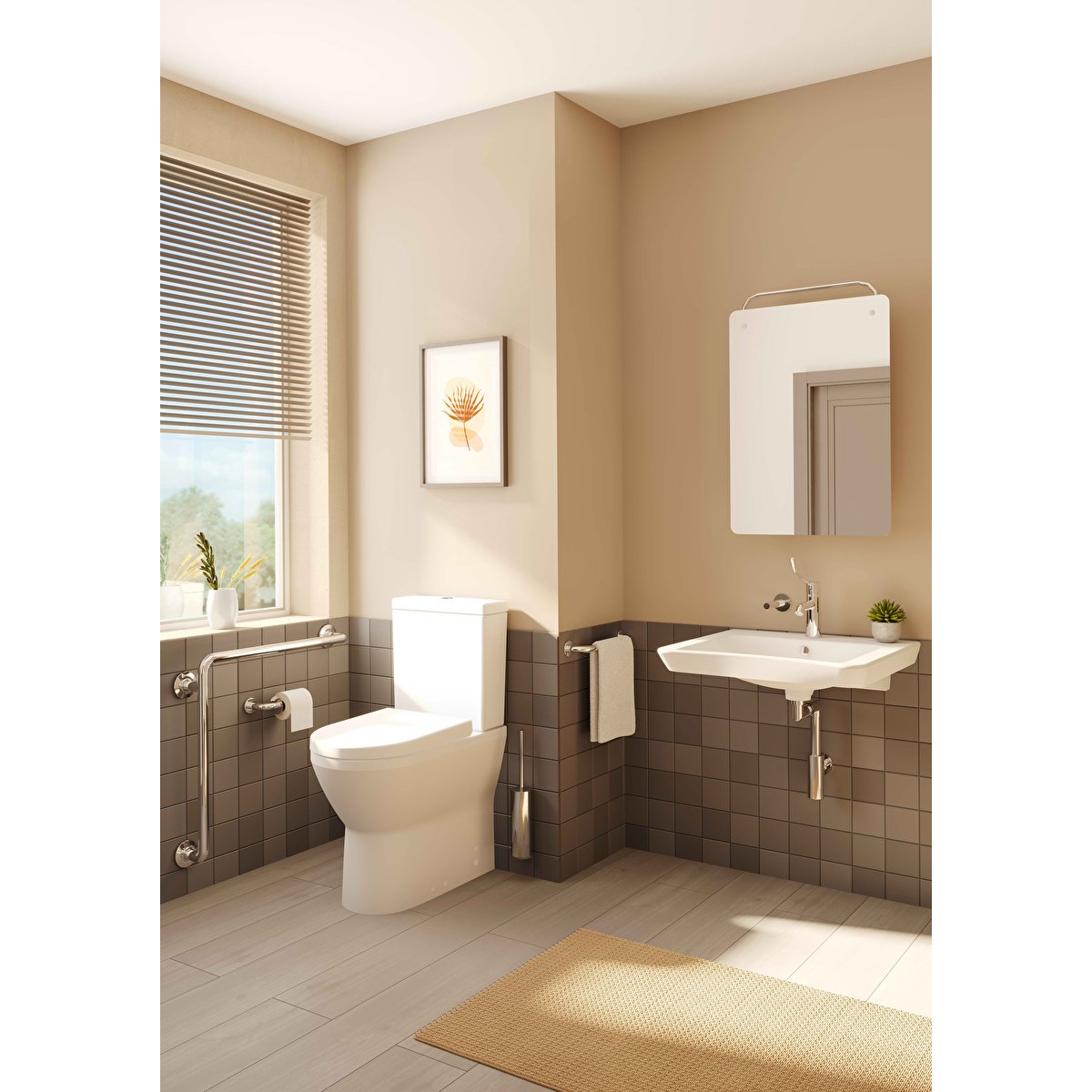 Minimax S Lavabo Bataryası Özel ihtiyaçlar İçin - 3