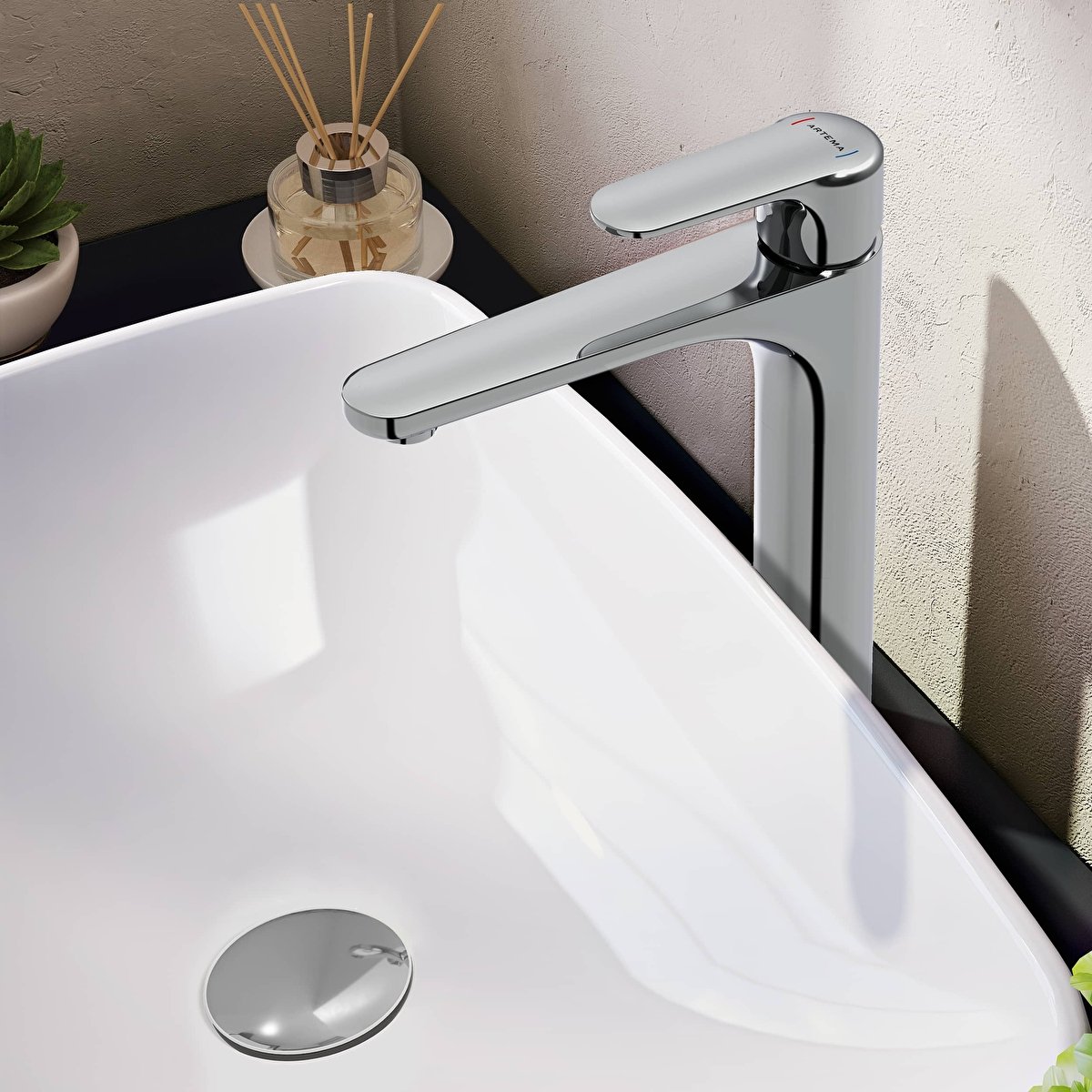 Root Round Lavabo Bataryası - 5