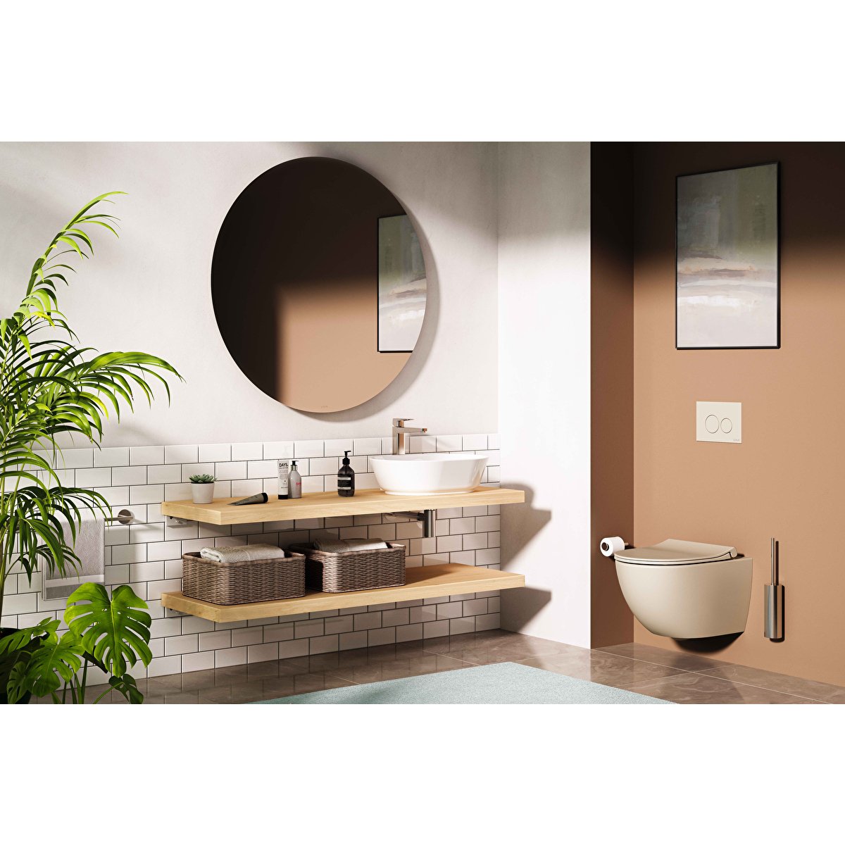 Root Square Lavabo Bataryası - 3
