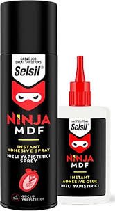 Selsil Hızlı Yapıştırıcı Ninja MDF 200ml + 50gr