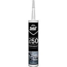 Selsil PU50 Pumastik Poliüretan Mastik Siyah 280 ml